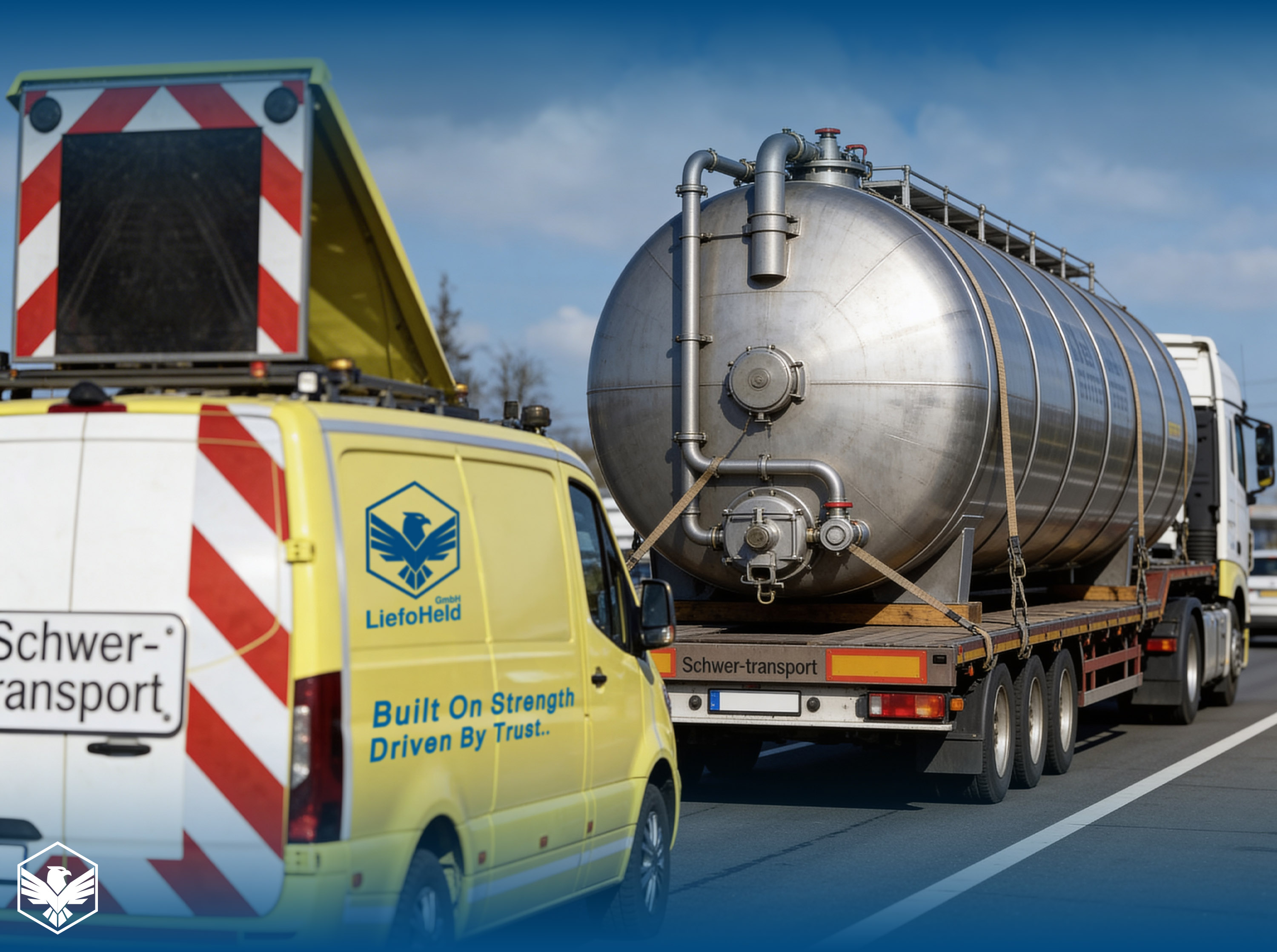 Schwertransport-Begleitung